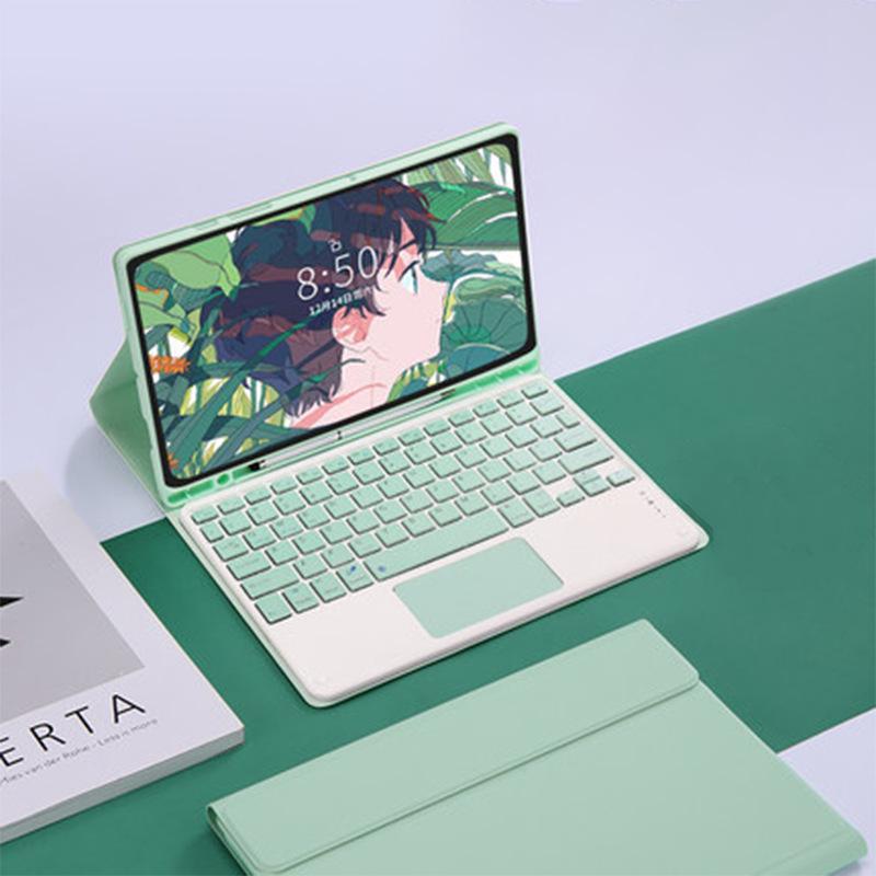 Samsung Tab A11 Backlit Bluetooth Keyboard Case with Pen Slot