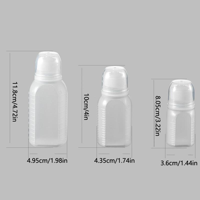 30/60/100ml Mini Frascos Squeeze Ketchup Condimento Molho Frasco Mel Mostarda Molho para Salada Recipiente para Bento Cozinha