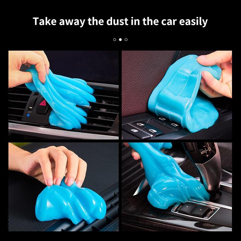 Auto Myčka Interiér Auto Čisticí gel Slime na čištění stroje Auto Vent Magic Dust Remover Lepidlo Počítačová klávesnice Čistič nečistot