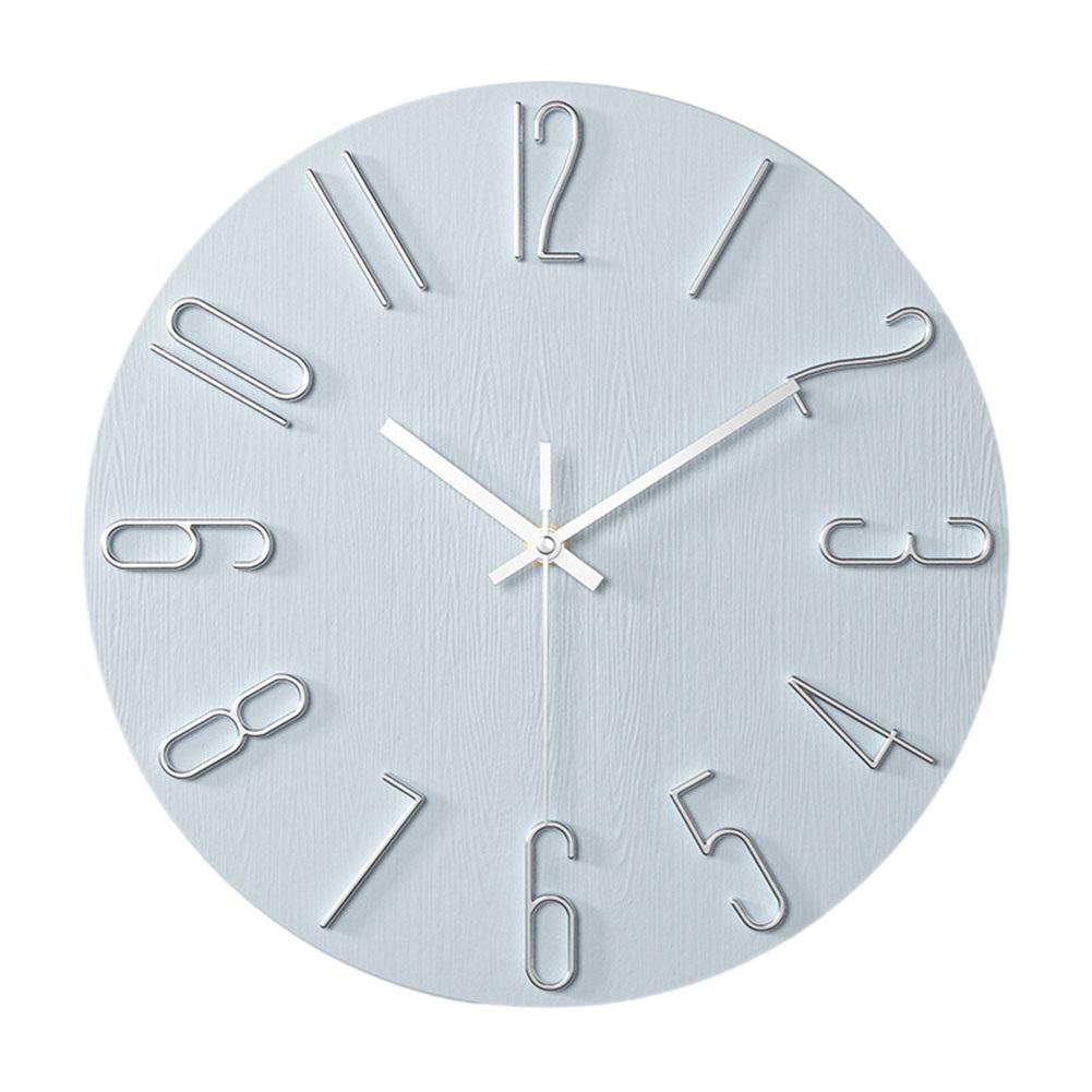 Zegary Zegar ścienny do salonu Prosty zegar ścienny Nieznaczne odchylenia