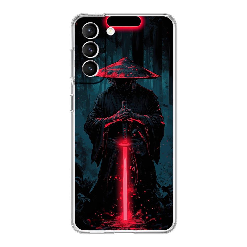 

Чехол для телефона Samsung Galaxy S25 Edge S24 S23 FE S22 Ultra S20 S21 5G S10 Plus S10E Мягкий прозрачный чехол Японский Бусидо Самурай Samsung S20 Plus