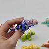 3D Printed Cute Dinosaur Baby Eggshell Figure Animal Toy Home Decoration Joints Movable Realistic Eyes Desktop Decor Kids Gifts