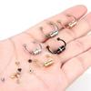 Stainless Steel Magnetic Nose Ring - Non-Piercing Hoop & Stud Clip Jewelry