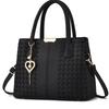 New Shoulder Bag Leather Women's Luxury Designer Handbag for 2025 Women European and American Retro Cross Body Tote Bags