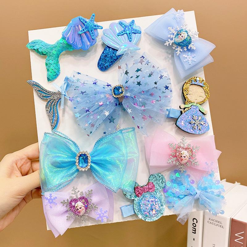 

Набор заколок для волос «Холодное сердце» для девочек - Банты и шпильки