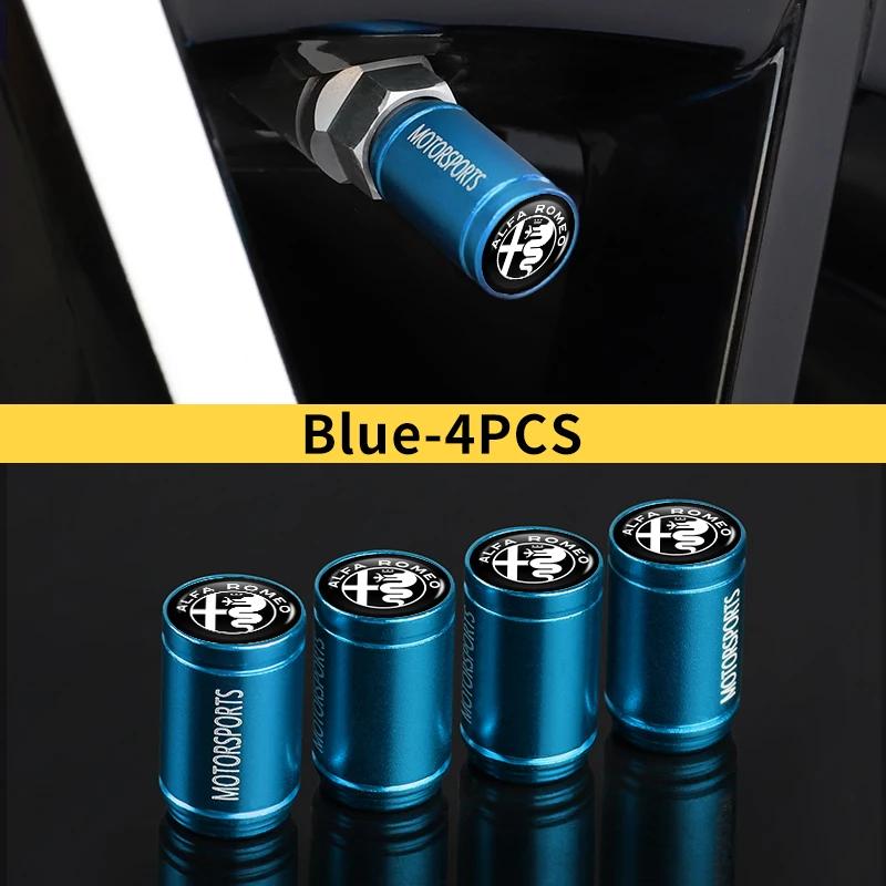 Autolepky Pro Alfa Romeo 4KS Krytky ventilků kol pneumatik pro Alfa Romeo 159 Giulietta Giulia 14