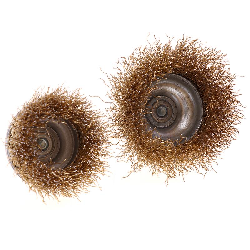 Купить Стальная проволочная колесная щетка для бурения Вращающийся ...