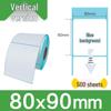 100x100x150 Durable Thermal Waybill & Barcode Label Paper