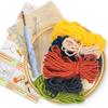 GATYZTORY Punch Needle Kit for Adult Beginner Easy Punch Needle Starter Set with Embroidery Frame Fun DIY Needle Sewing Craft