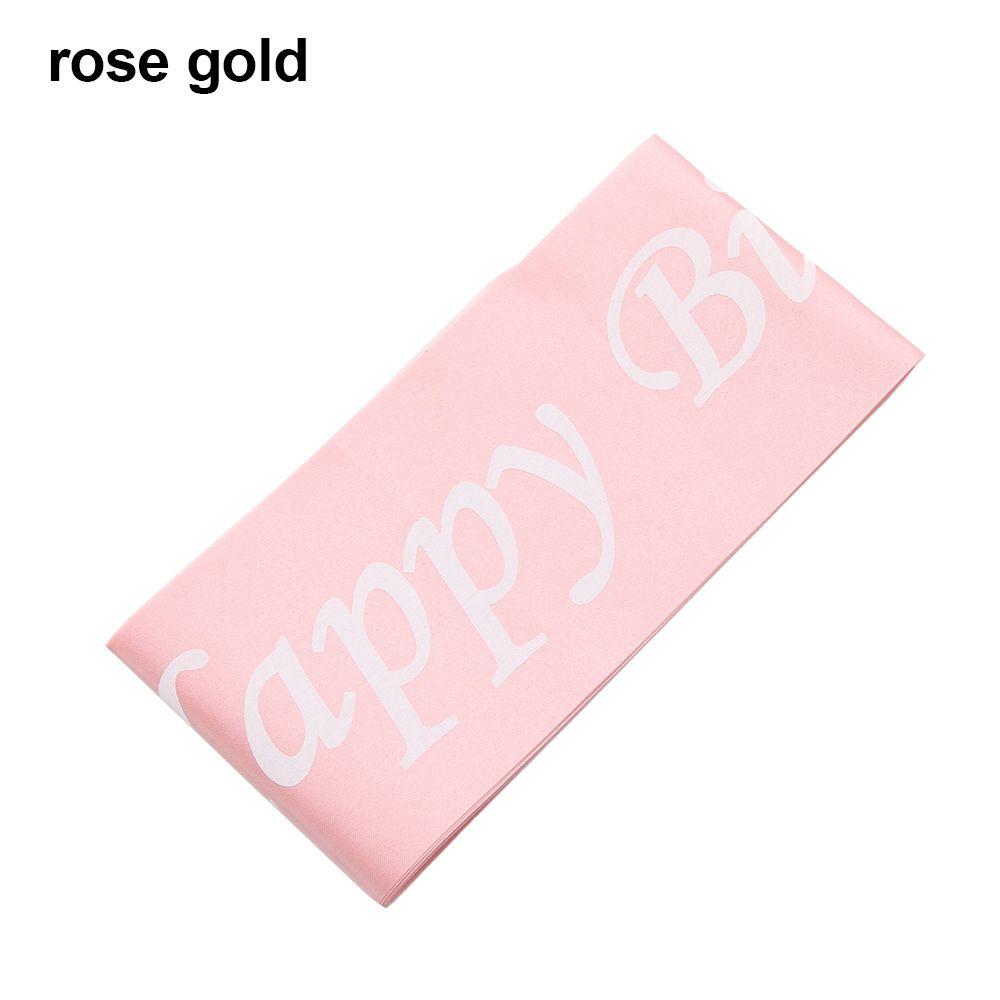 for girls Gifts Birthday party Party Decoration Party Favors Happy Birthday Sash Etiquette belt
