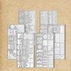 Nails Stencil Stamp Flowers Nails Stamping Templates French Nails Stamping Plates Nails Art Stencils for Nails Salon