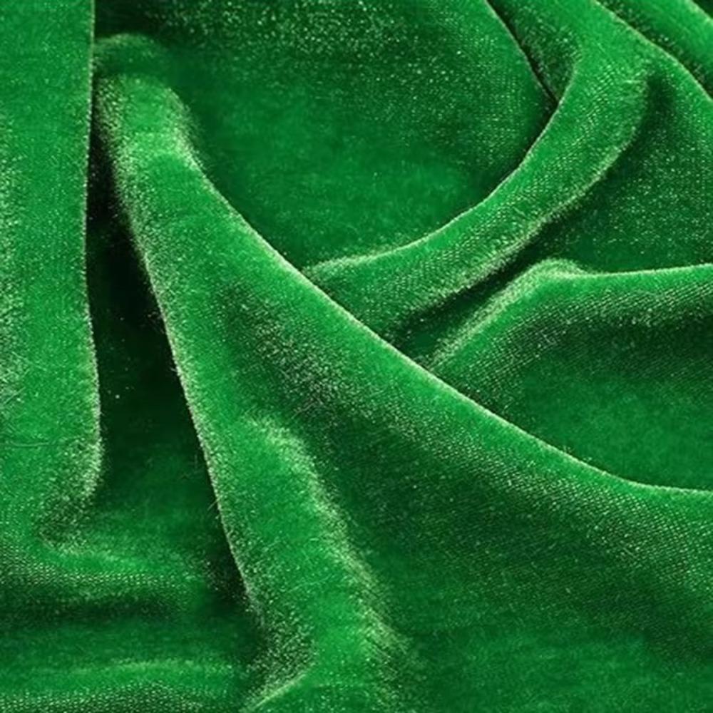 Velvet Christmas Elf Costume Green Elf Dress Xmas Suit New Cosplay Clothing New Year
