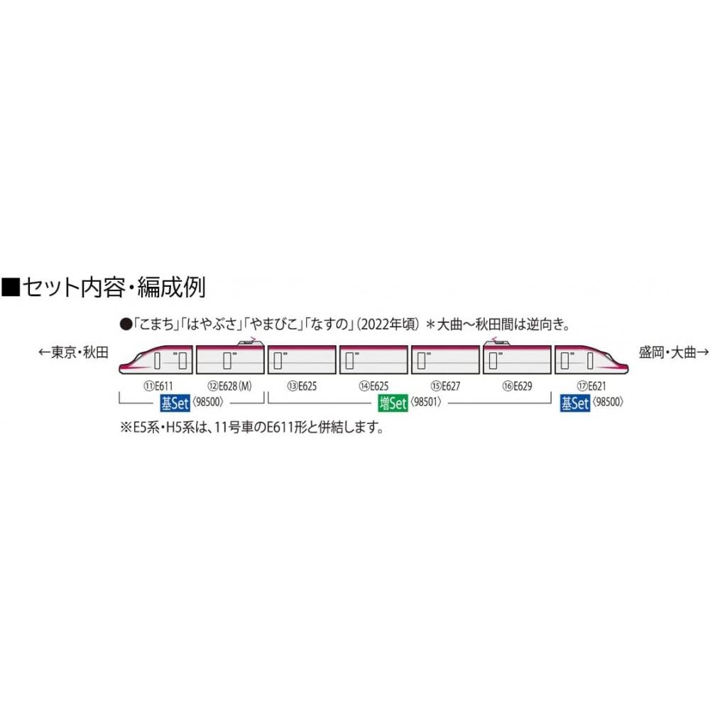 Tomytec Jr E6  Akita Shinkansen Komachi Basic Set 98500