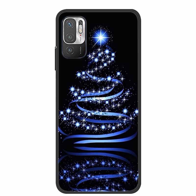 Christmas Cartoon Case For Xiaomi Redmi Note10 Case Silicone Soft TPU Cover for Xiaomi Redmi Note 10T 10 Pro 4G 5G 10S 9T 9 Case