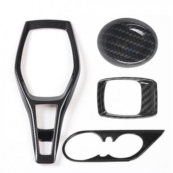 Center Console Gear Shift Panel Trim Kit for Chevrolet Camaro 2017+ Carbon Fiber