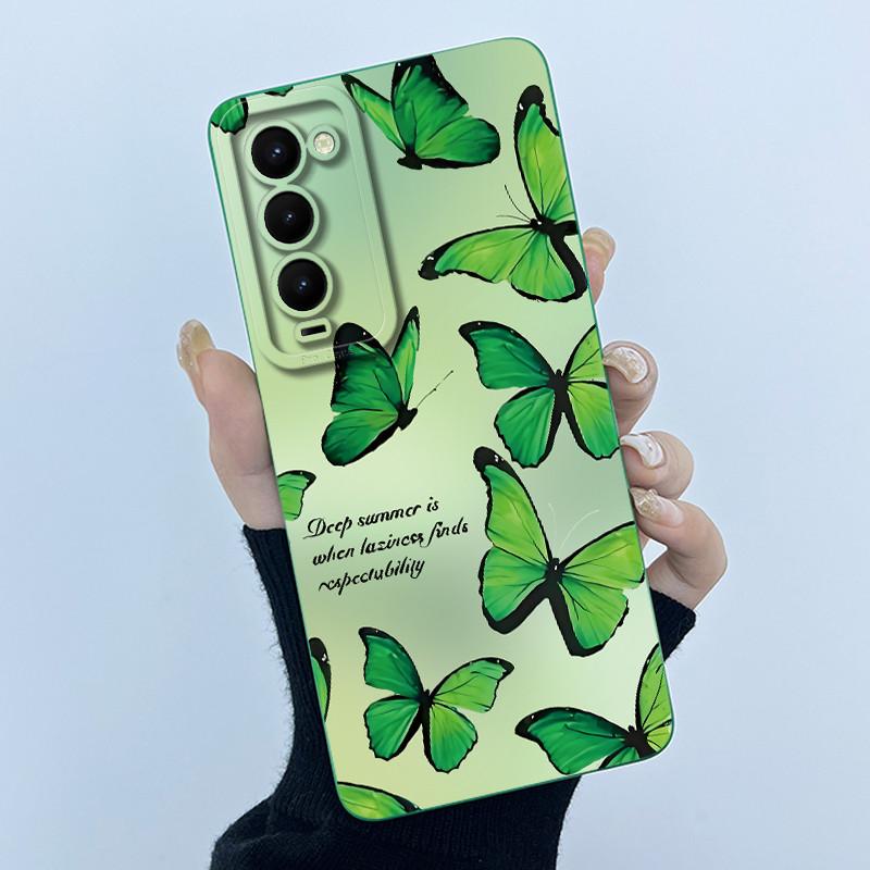 For Tecno Camon 18 18T 18P 18 Primer Phone Case CH7 CH6 Cover Fashion Simplicity Oil Painting Floral Soft Silicone Shell Fundas
