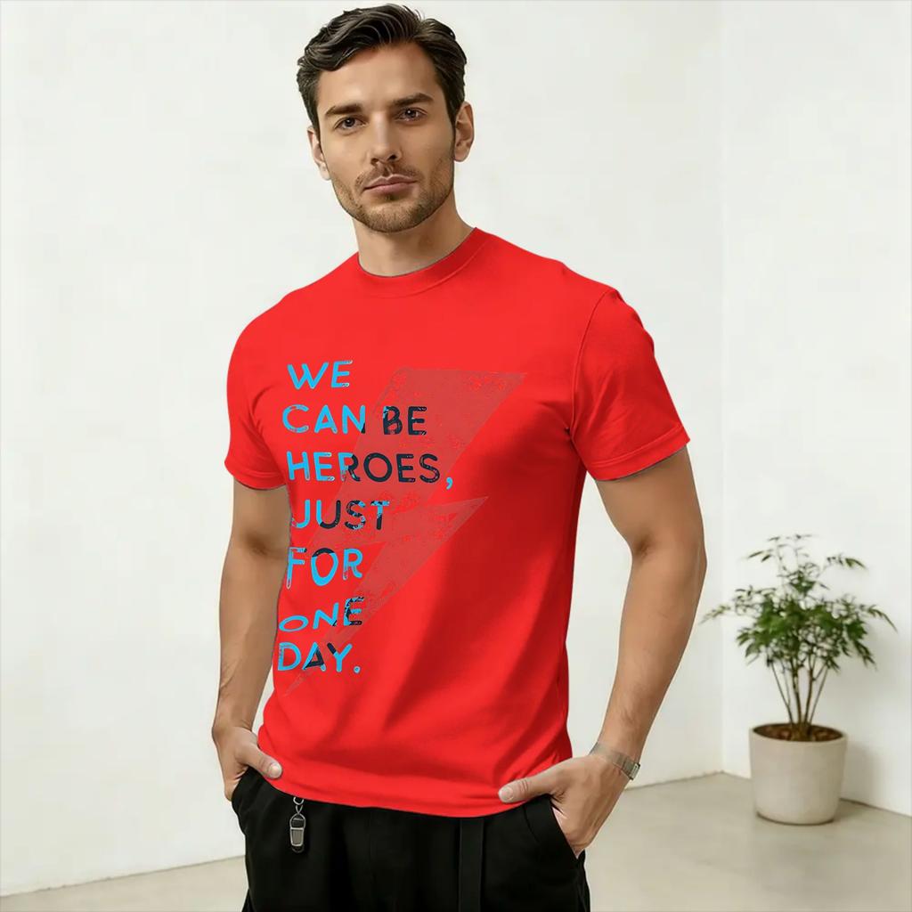 DDavids Bowieee Aliens Cat Phrase T Shirt Unisex 100 Cotton Novelty TShirts Crewneck Tees Short Sleeve Tops Unique