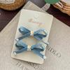 Wool Felt Cartoon Bread Slices Biscuits BB Clip Cute Bangs Side Clip Hairpin Funny Hair Clip Children's Hair Accessories