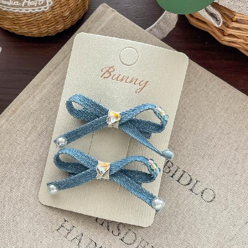 Wool Felt Cartoon Bread Slices Biscuits BB Clip Cute Bangs Side Clip Hairpin Funny Hair Clip Children's Hair Accessories
