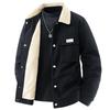Cross-Border E-Commerce Corduroy Jacket, M-8XL Plus Size, Windproof, Work-Ready, Lapel Style, Thickened Velvet for Fat People