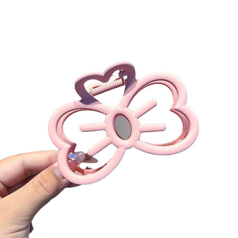 New Cute Bow Hair Clip Claw Clamp Elegant Kawaii Hair Claw Updo Barrettes Headwear Girls Women Hair Accessories