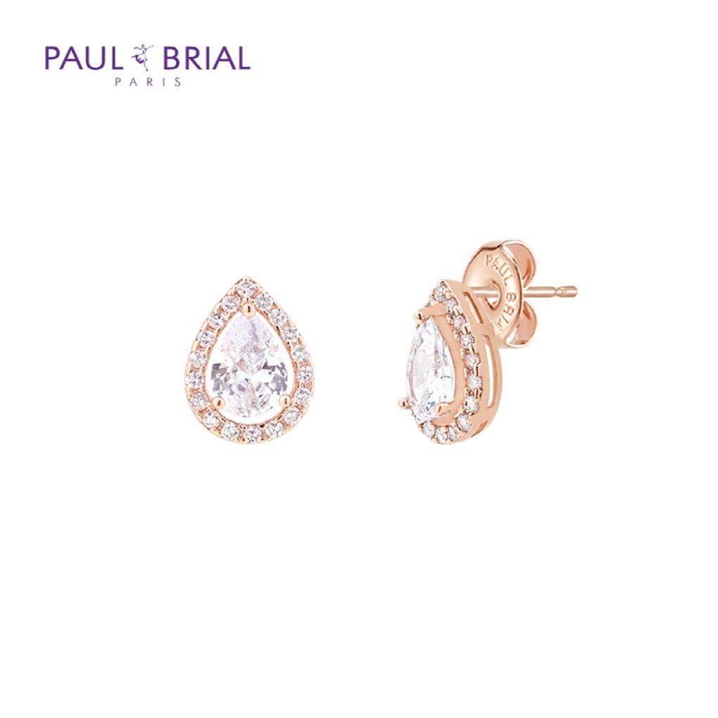 PAULBRIAL PPBE0050 (PG) Water Drop Earrings