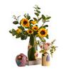 6style Hand-painted Ceramic Vase Living Room Flower Arrangement Creative Home Desktop Decorations Ornaments
