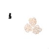 Resin Figurine Decorative Sculpture Collectible Ornament Animal Jungle Tropical Wooden Art for