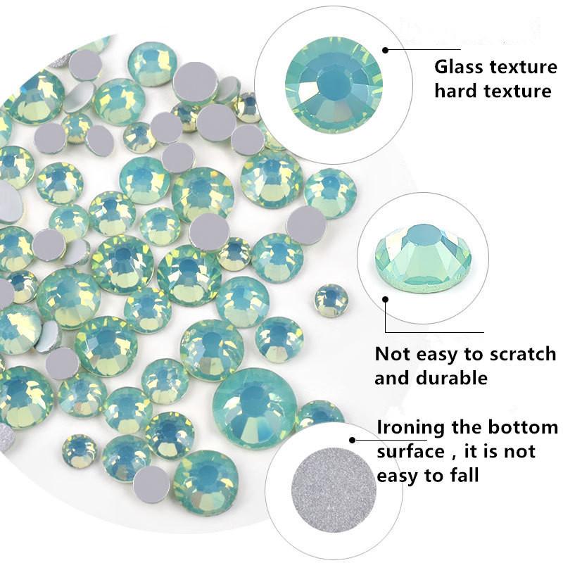 Nail Jewelry Flat Diamond Nail Diamond Glass Crystal Diamond Color Diamond Small Diamond Zircon Accessories
