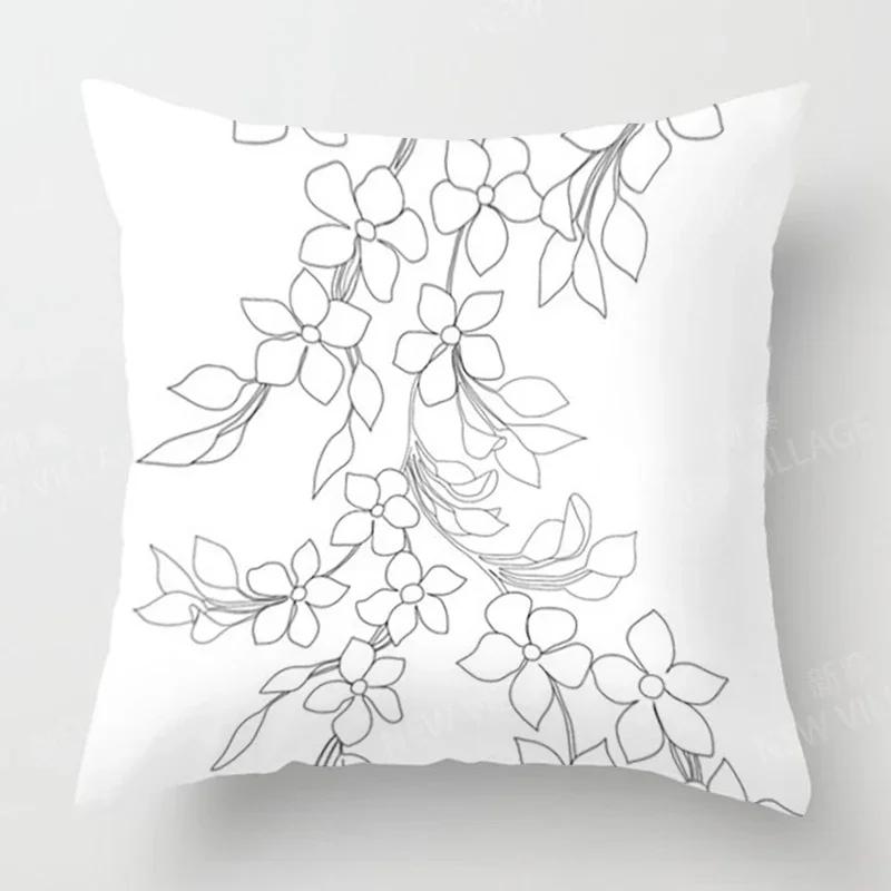 

Nordic fall home decor autumn throw pillow cover sofa Cushion cover velvet modern 45x45cm 45*45 50x50 60x60 40x40 50*50 morandi 30x30CM(12x12in)