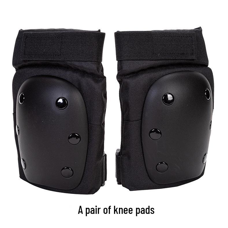 Adult & Kids Six-Piece Protective Skate Gear Set: Hand Guards, Knee & Elbow Pads for Roller Skating or Electric Scooters
