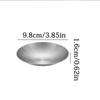 304 Stainless Steel Food Storage Trays Dipping Sauce Dish BBQ Picnic Camping Food Container Tableware