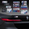 Auto Decoration Stickers 3D Aluminum Car Body Tail Trunk Badge Decals For BMW M Performance M3 M5 Motor Sport Emblem Accessories