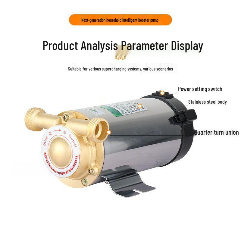 

High-Temp Resistant Silent Solar Water Heater Booster Pump with Automatic Tap Water Control