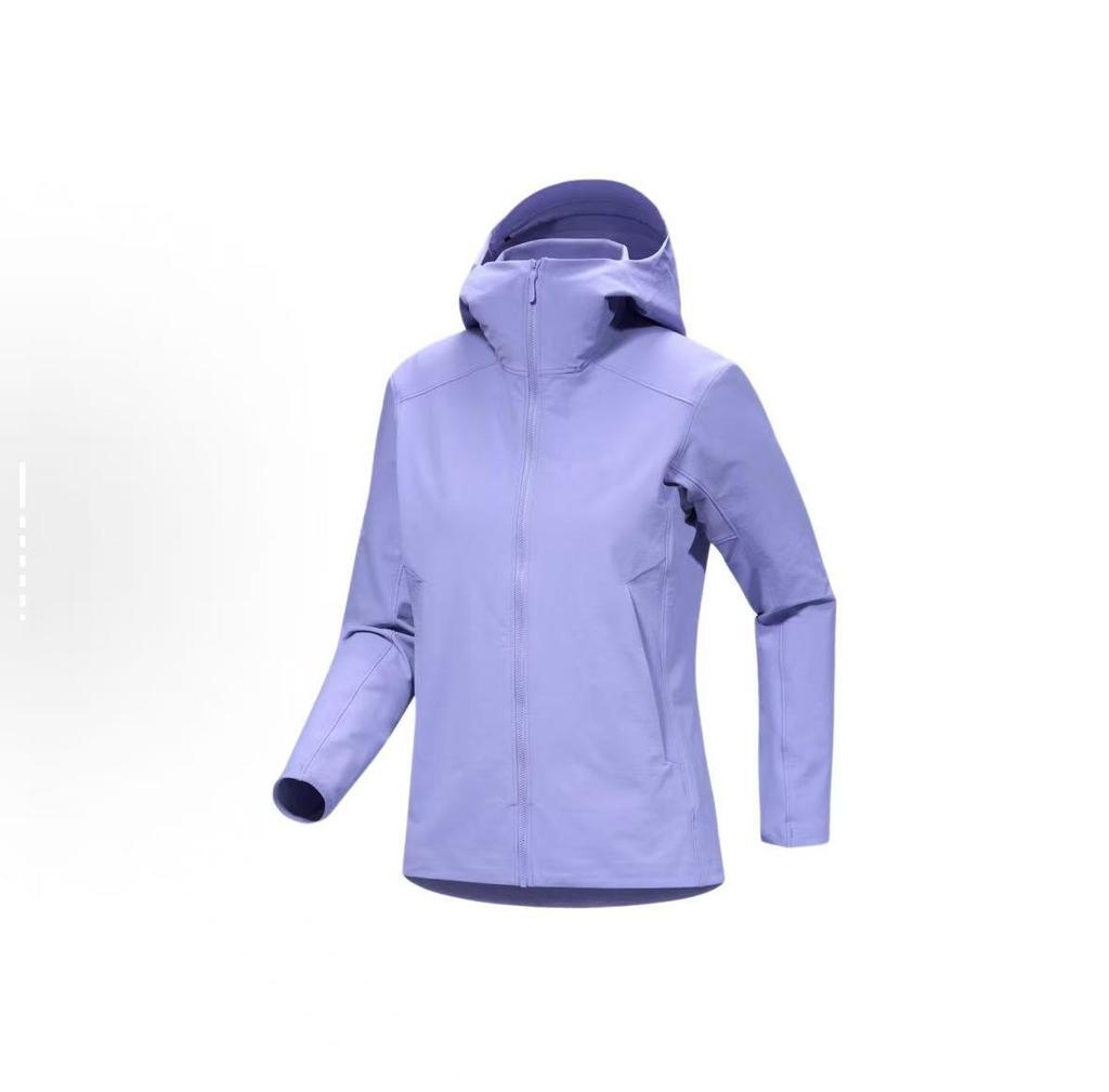 Women's Bird Family Gamma Hoody: Casual, Comfortable, Solid Color Soft Shell Windproof Breathable Jacket