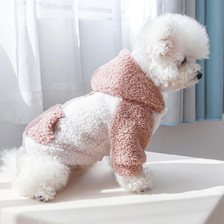 Outdoor Dog Warm Fleece Brushed Sweatshirts Jackets Vest for Small Medium Dogs