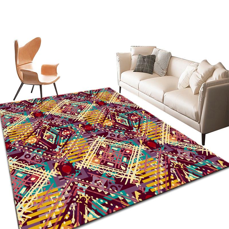 Persian Carpet Living Room Bohemian Retro Style Large Size Carpets Home Decoration Sofa Coffee Table Floor Mats Bedroom Rug