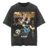 Blue Lock Dynamic Leader Oversized Vintage T-shirt Designer Illustration Pattern Street Harajuku Summer 2025 New