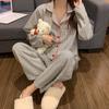 Pajamas Women'S New Long-Sleeved Summer Wear Suit Spring And Autumn Women'S Students Loose Loungewear