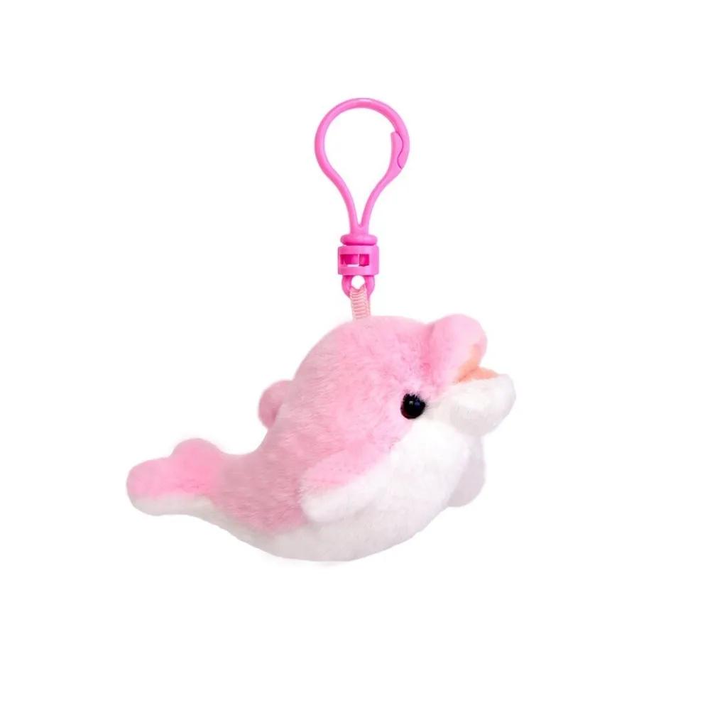 Sea Otter Aquarium Plushies Pendant Orca Penguin Killer Whale Plush Keyring Shark Dolphin Polar Bear Keychain Car Key Pendant