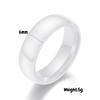 Beliebter 6MM Glatter Keramikring - Einfaches, Vielseitiges Partner-Matching-Accessoire