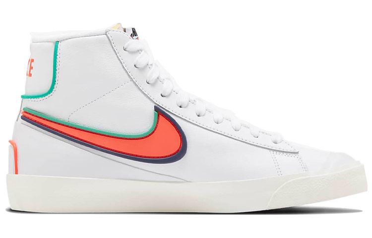 Nike Blazer Mid 77 Infinite White Blue Void Crimson DA7233-102