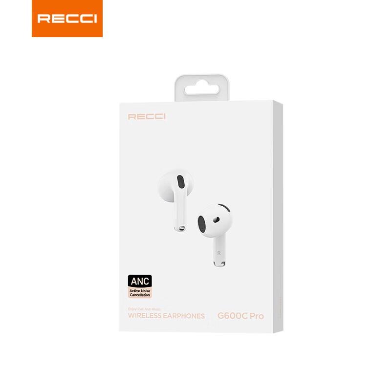 Recci G600C Pro Noise-Canceling Semi-In-Ear Bluetooth Earphones