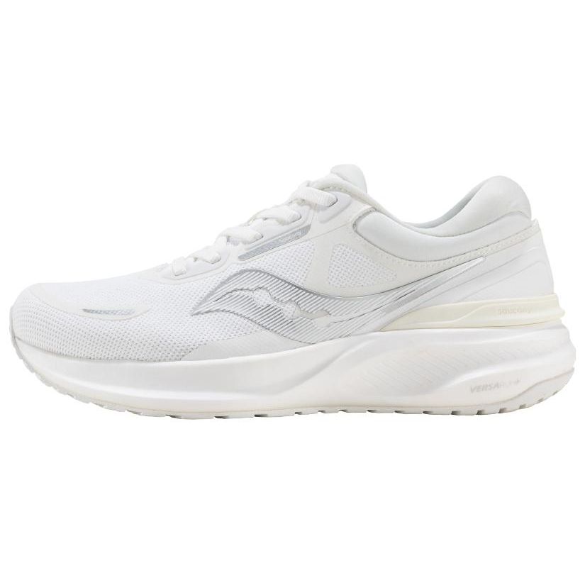 SAUCONY Puff Lightweight Comfortable Slip-Resistant Durable Low-Top Training Running Shoes Unisex Sneaker White S28194-5