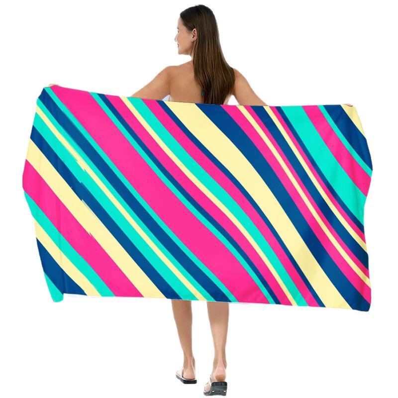 Alliance Messenger Printed Microfiber Beach Towel