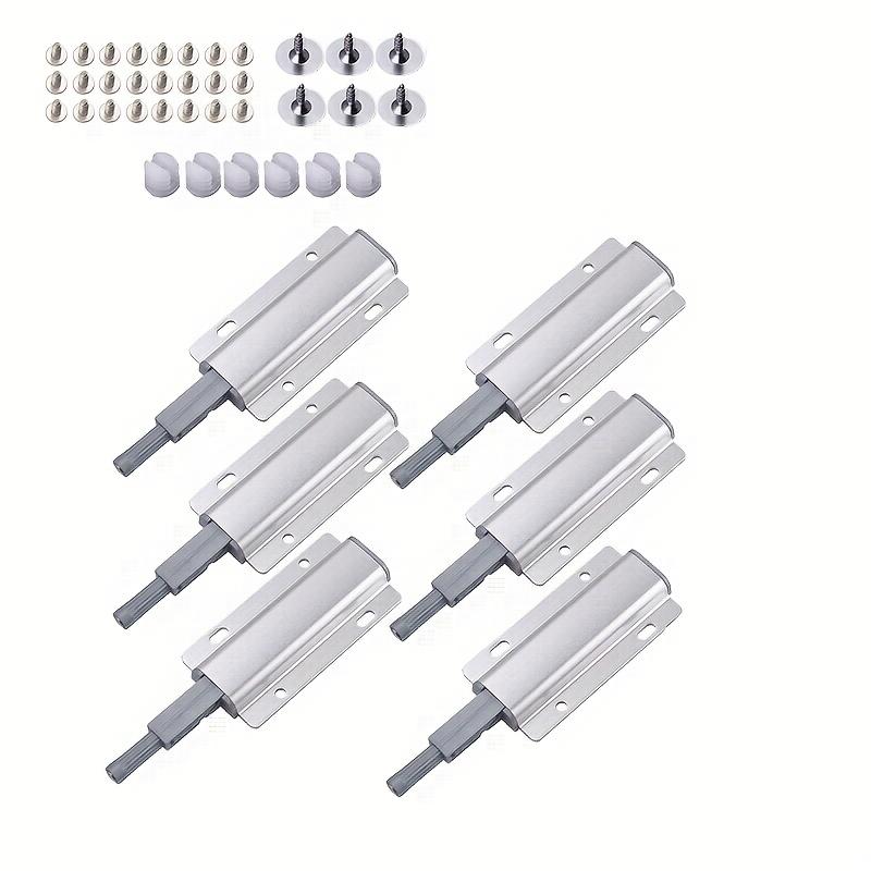6pcs Push To Open System Damper Buffer For Cabinet Door Cupboard Catch For Home Kitchen Furniture Hardware Home Accessories