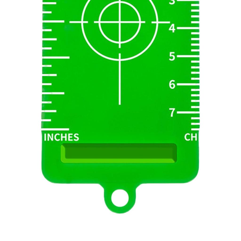 Premium Reflection Target Plate Reusable Level Board Practical Measuring Tool for Home Renovation and Woodwork