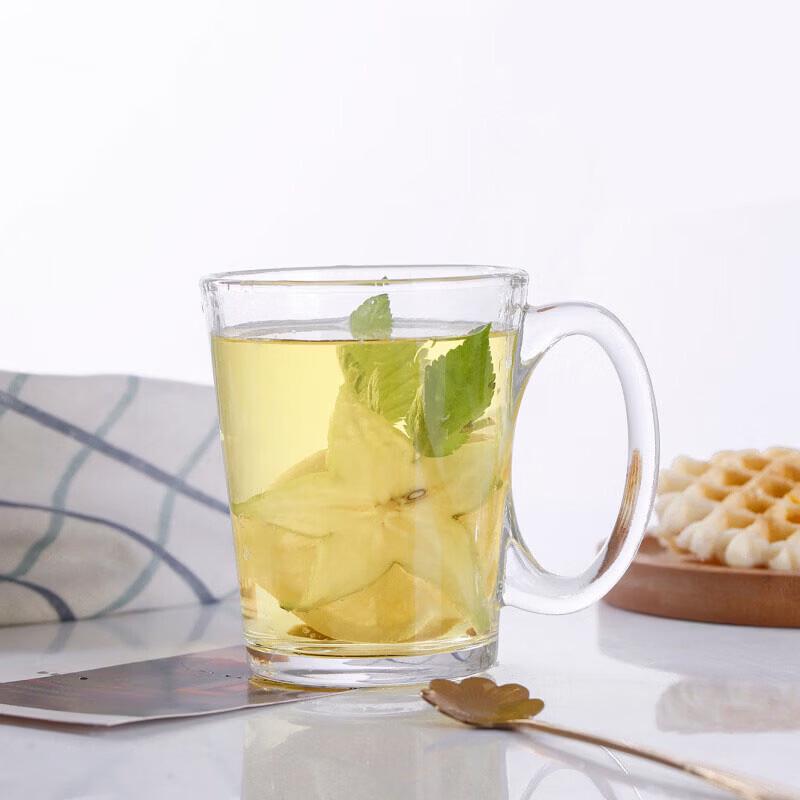 Heat-Resistant Glass Mug with Handle