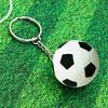 Fashion Plush Football/Basketball Charm Keychains Ornament Unique Women Car Keyring Backpack Handbag Pendant Key Holder