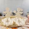 Desk Ornament Mould Flexible Silicone Mold for Boy and Girl Holding Star Tabletop Decoration Jewelry Making Supplies